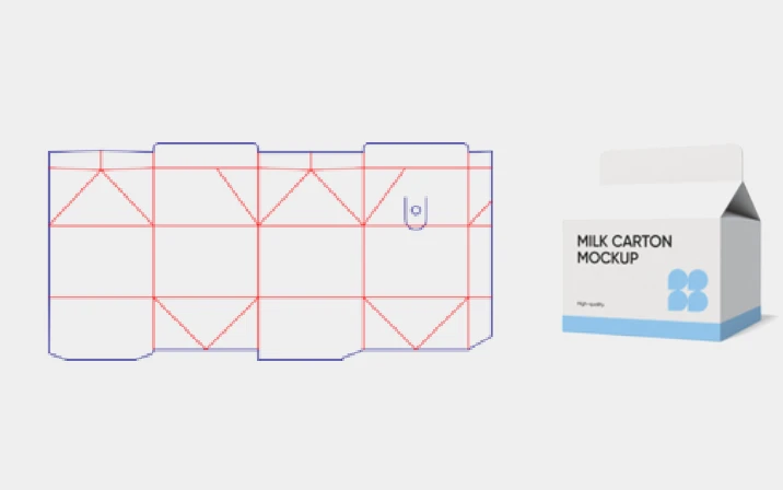 Milk carton box