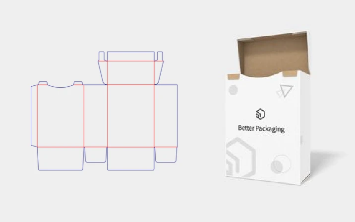 Pocky sticks box template