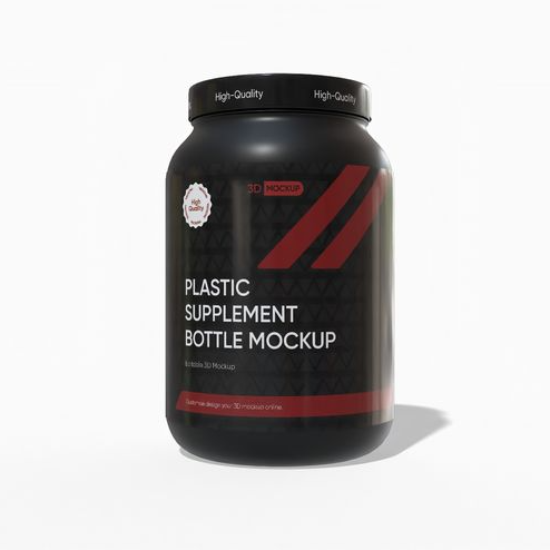 Protein powder container