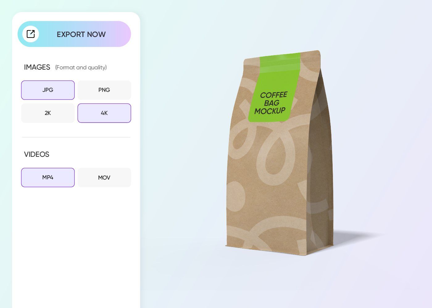 Step 3: Download your final packaging design