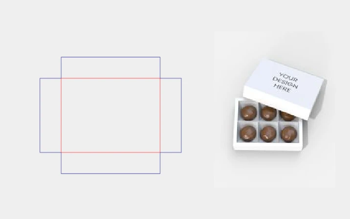 Gift chocolate box