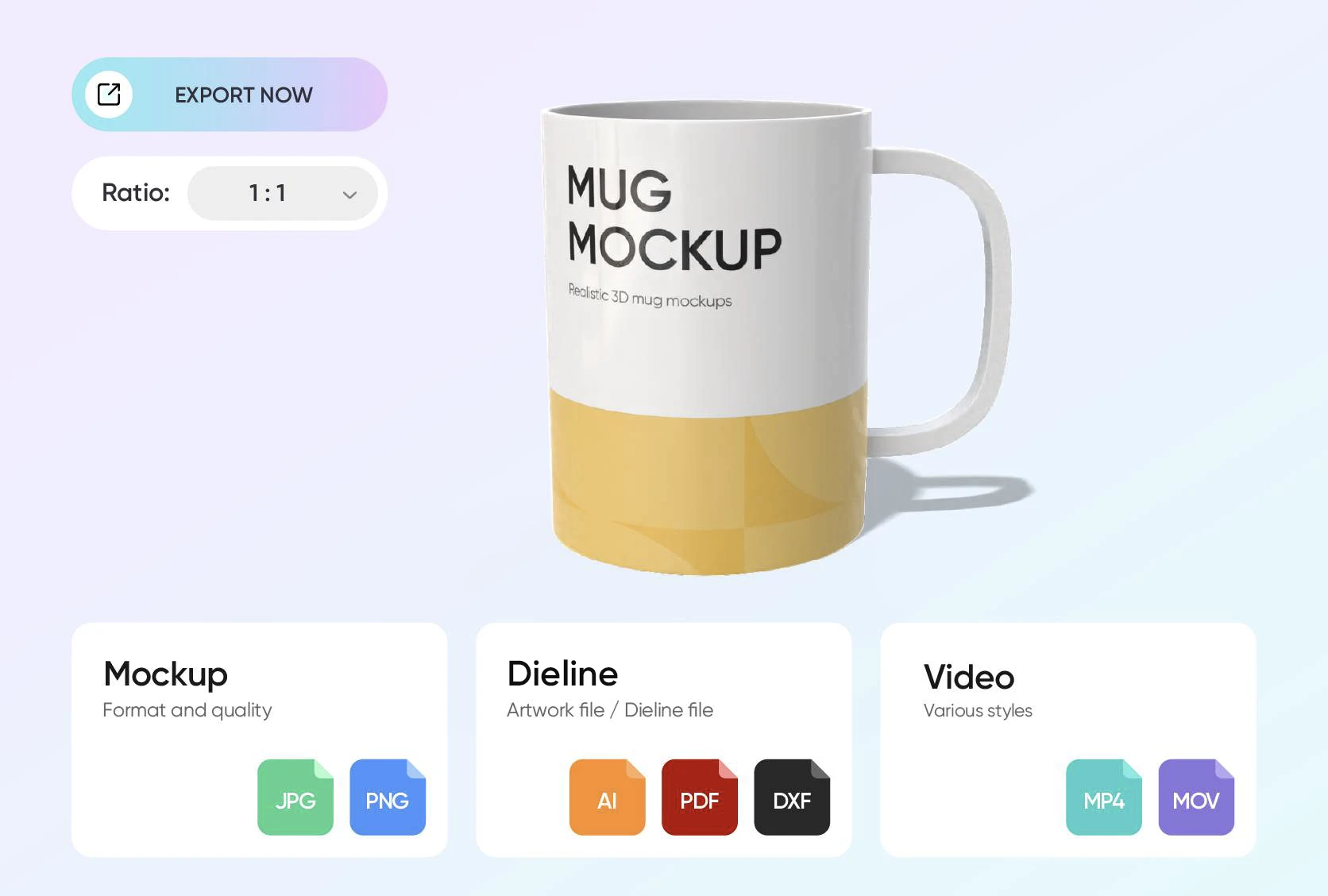 Visuals that highlight your cup’s finest details