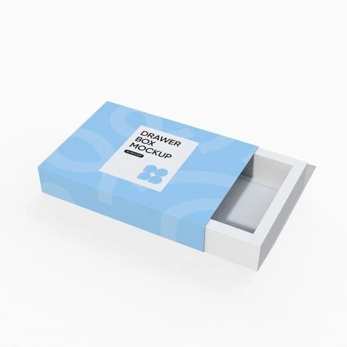 Downloadable matchbox mockup