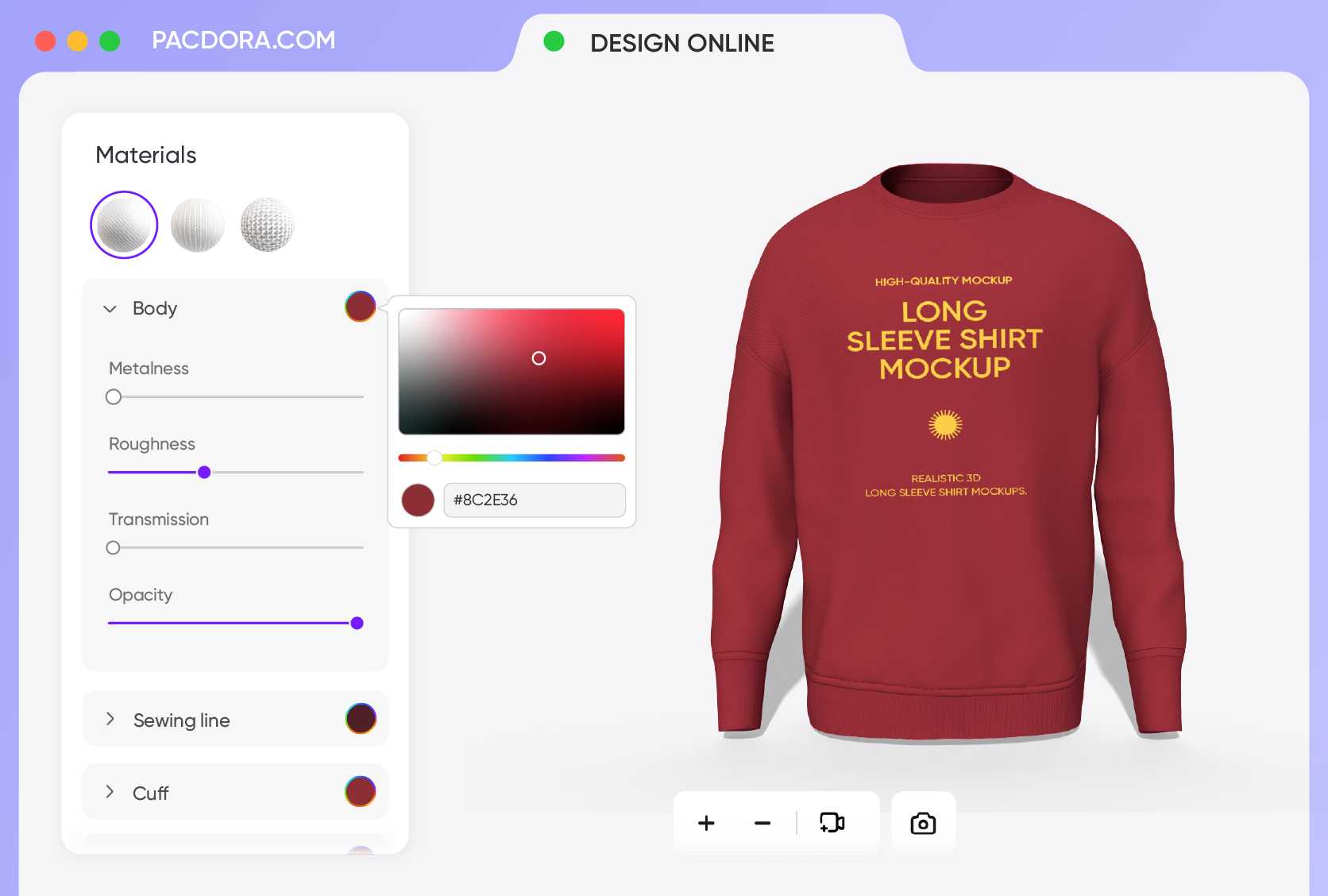 Selecting vibrant shirt colors