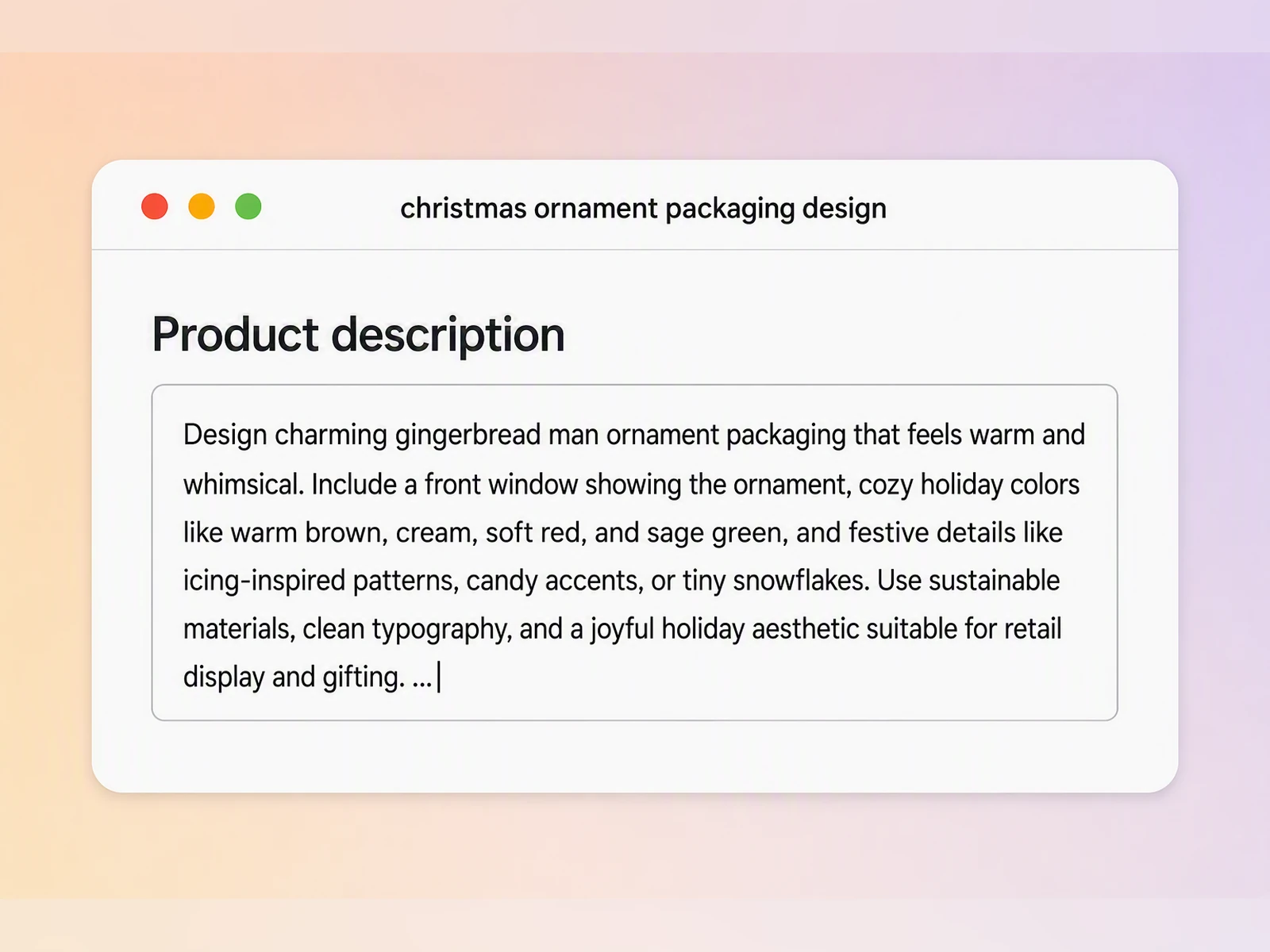 Step 1: Upload your ornament product