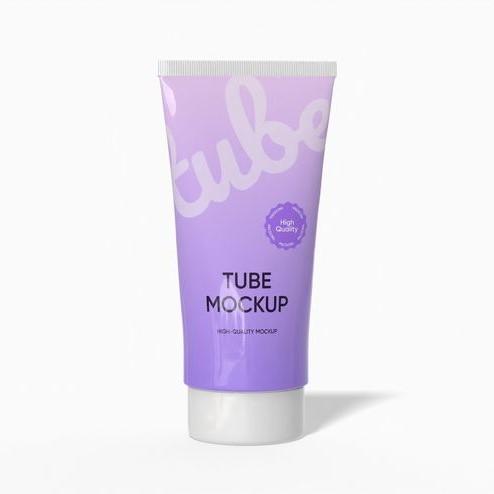 Premium tube mockup