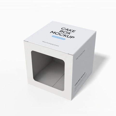 Sqaure box mockup