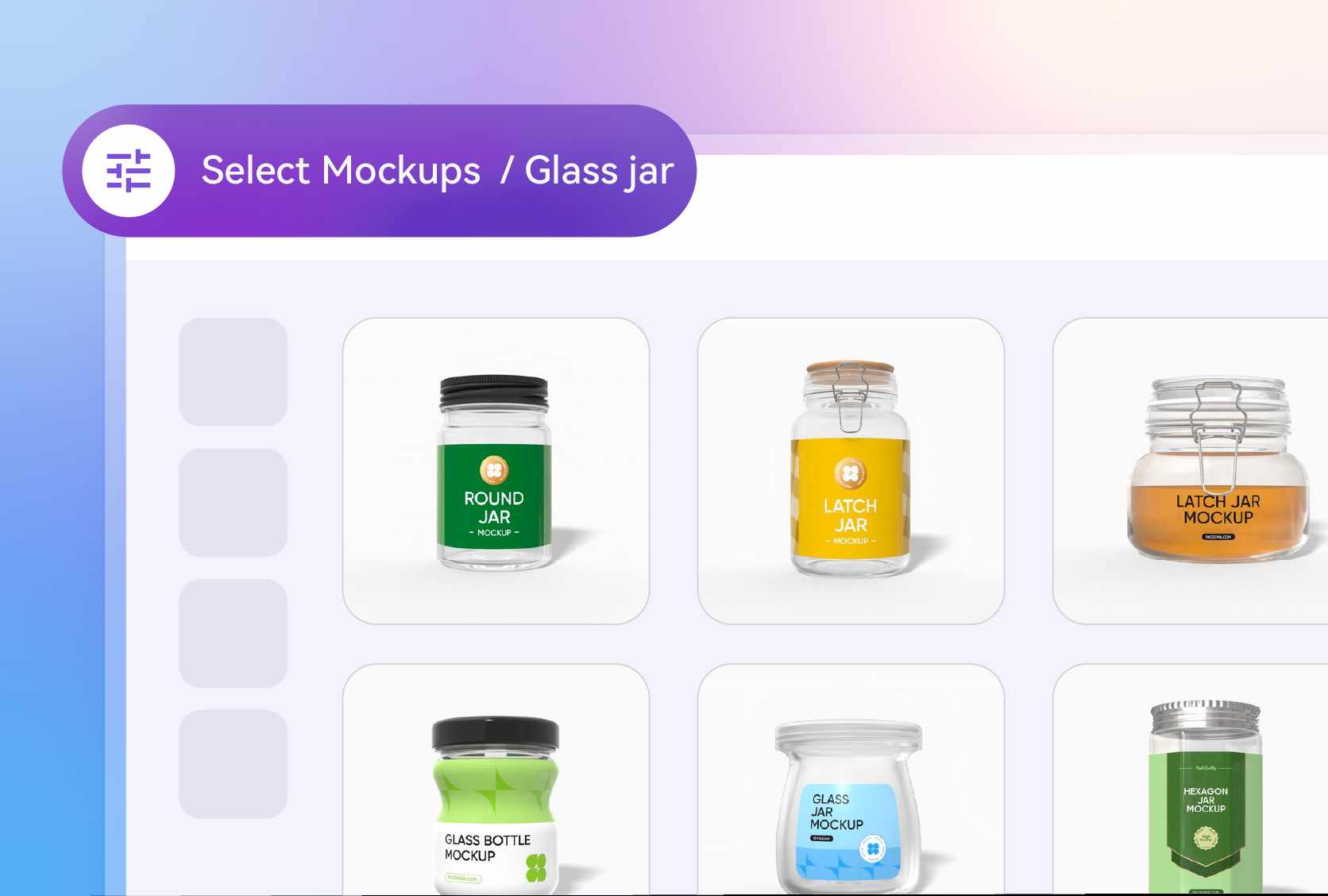 Explore versatile styles for custom glass jars