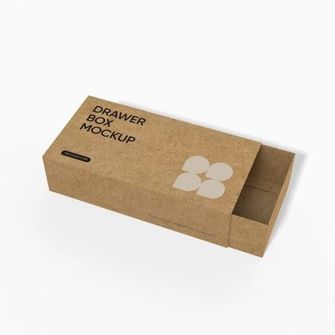 Drawer matchbox mockup