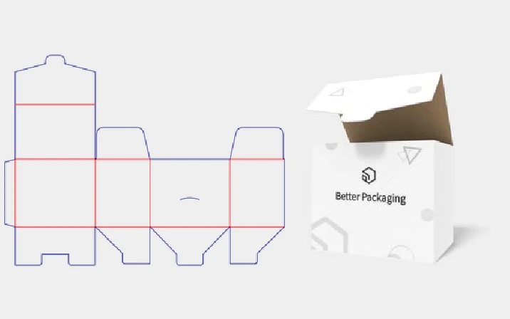 Premium tea box template