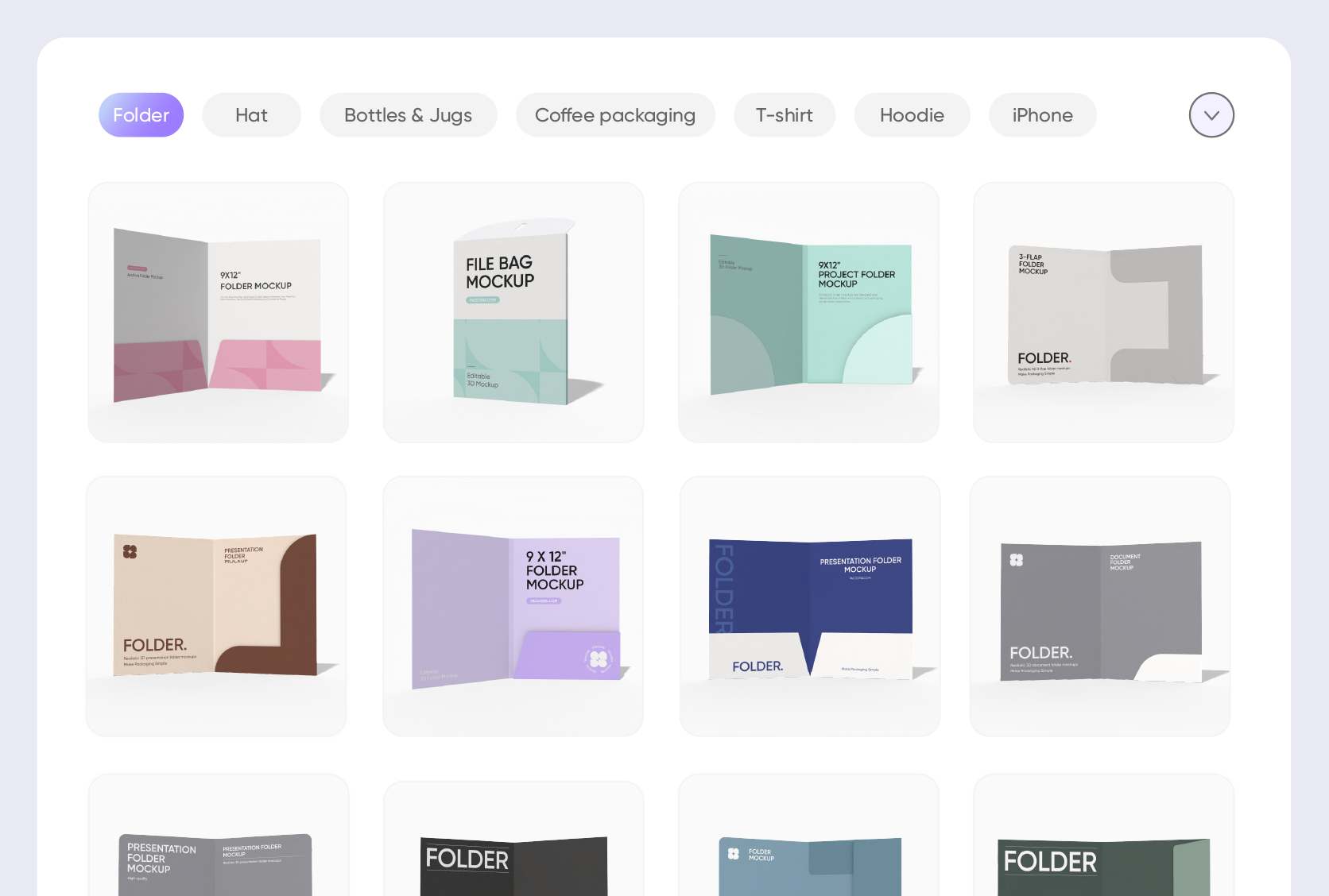 Folder that organizes your document in style