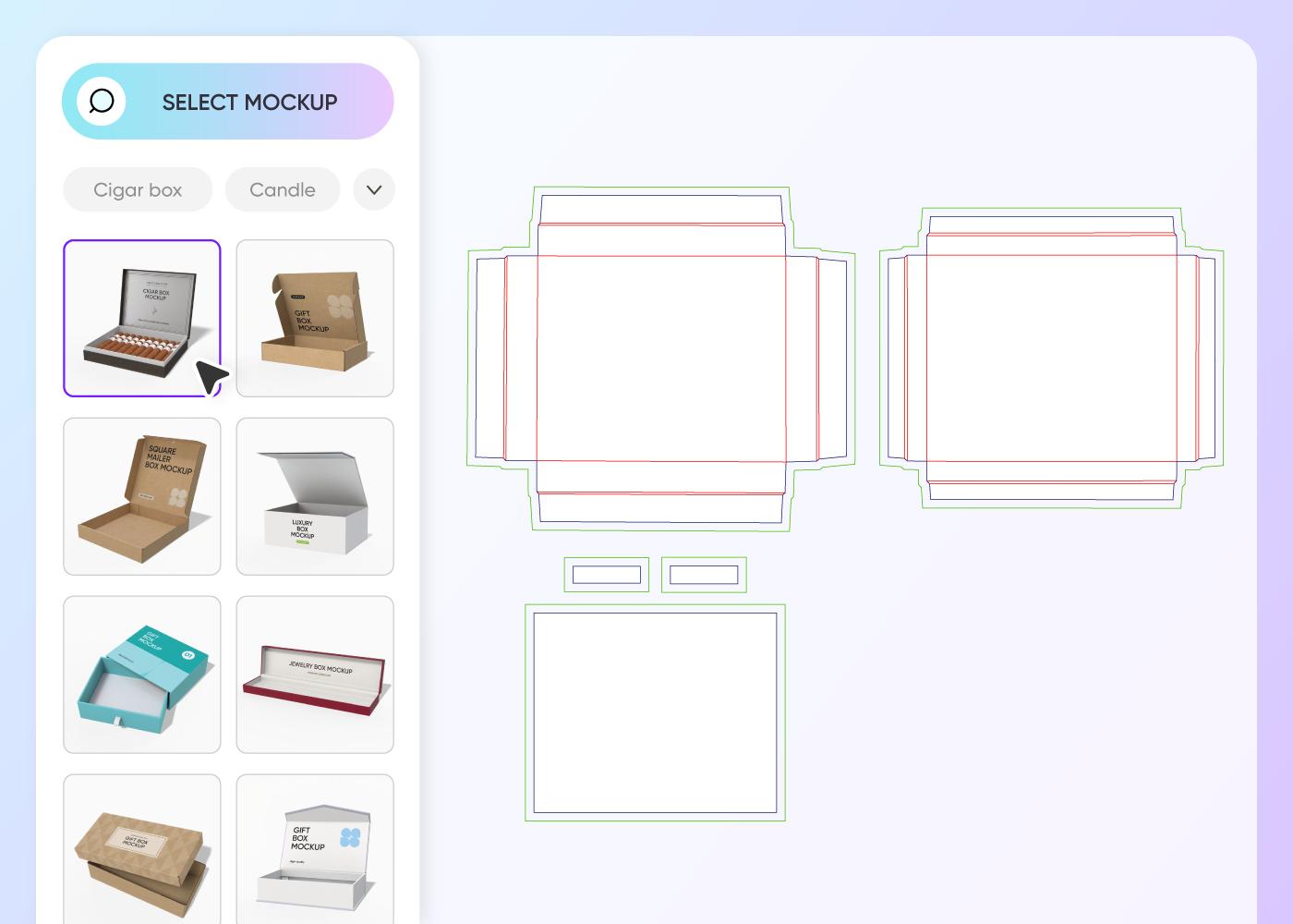Step 1: Select a custom cigar box
