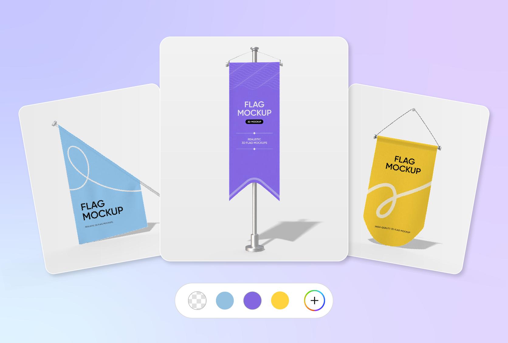 Bold and limited color palette