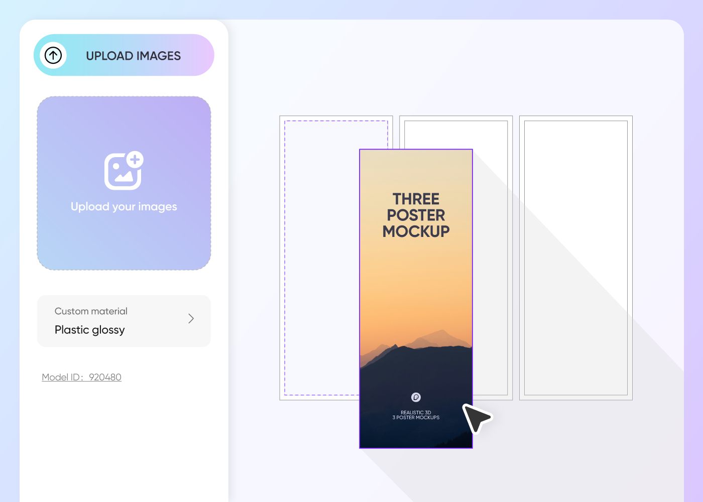 Step 2: Upload design and customize