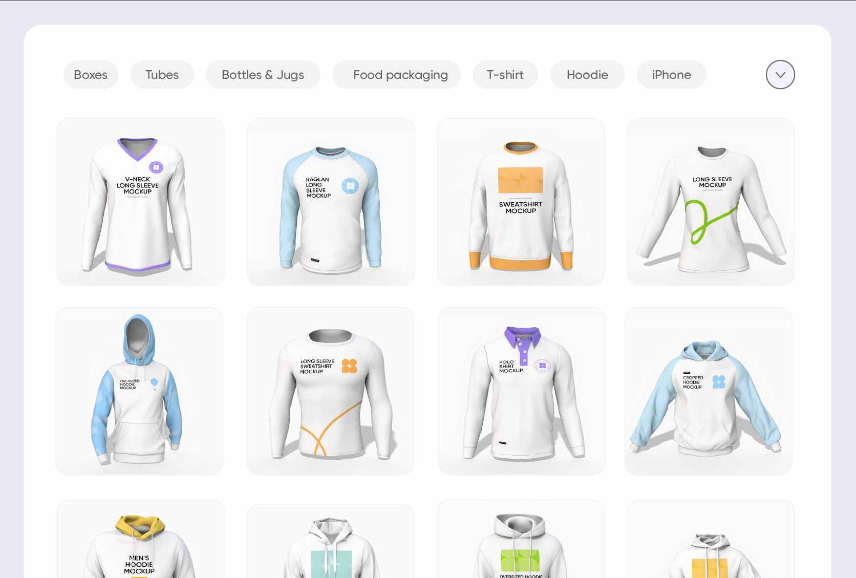 Different shirt styles and fits
