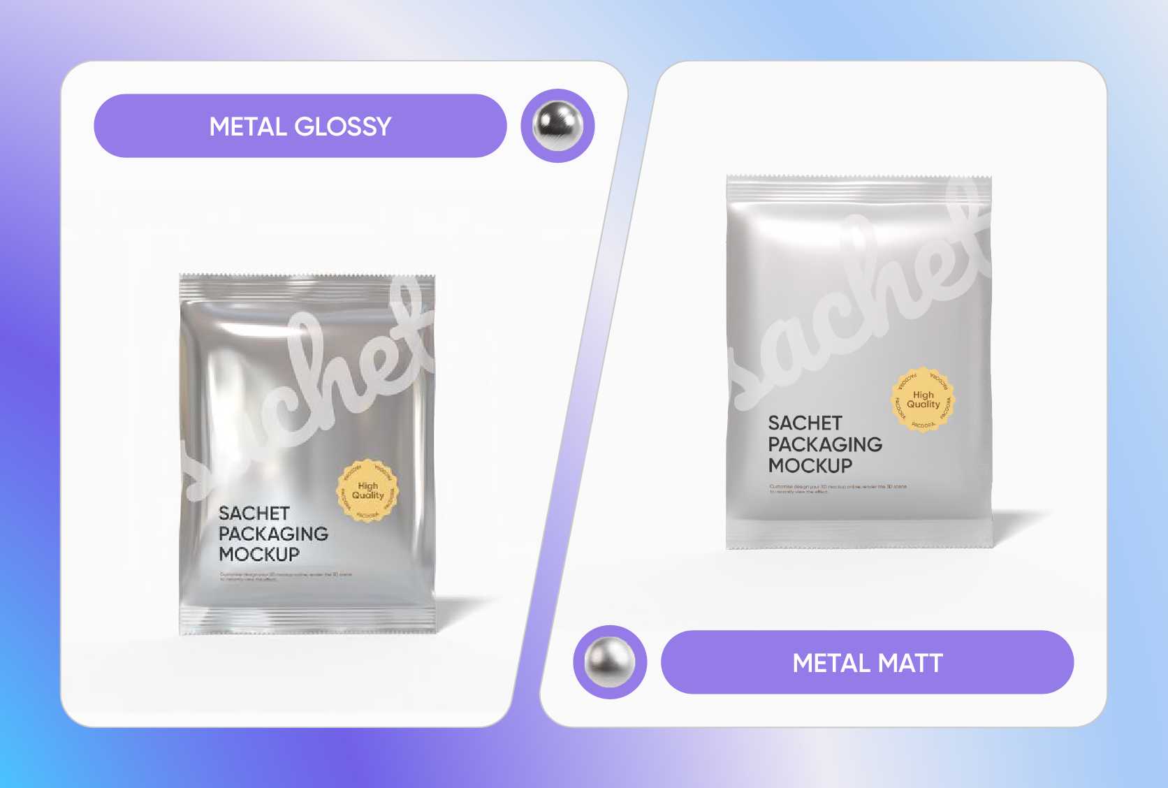 Admite múltiples formatos de exportación para maquetas de bolsas