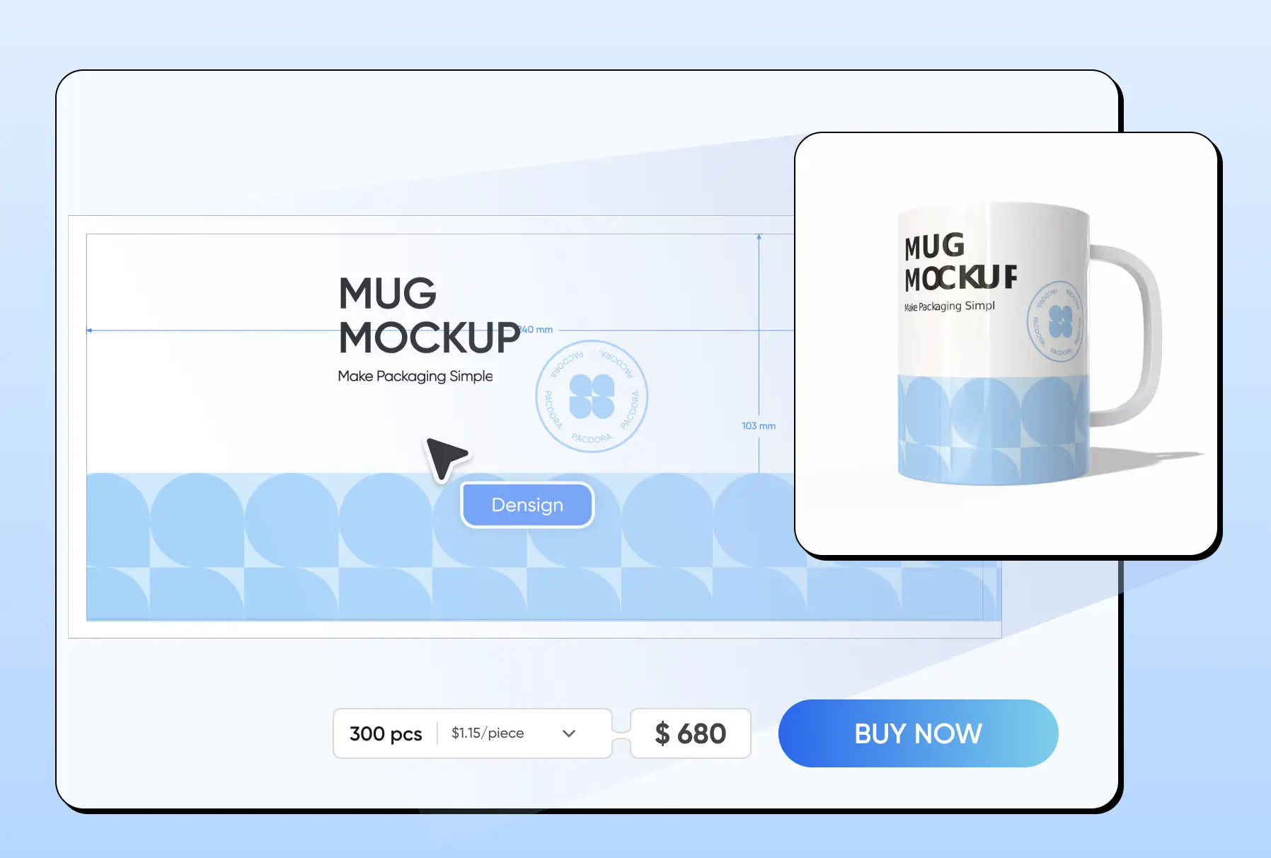 Self-Service ordering for any quantity
