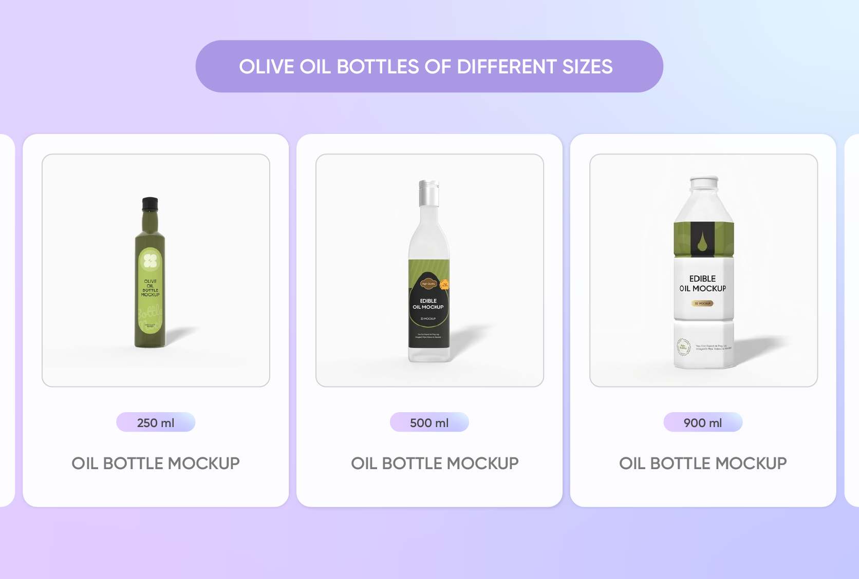 Bottle capacity that perfectly serves your needs
