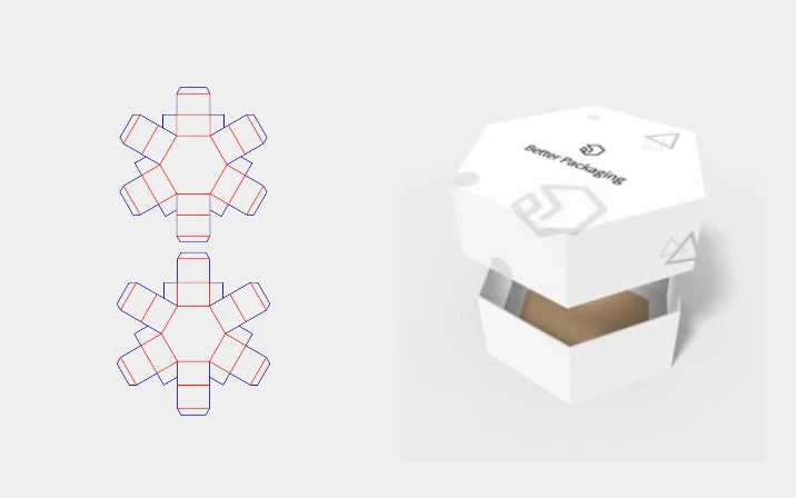 Cute polygonal box