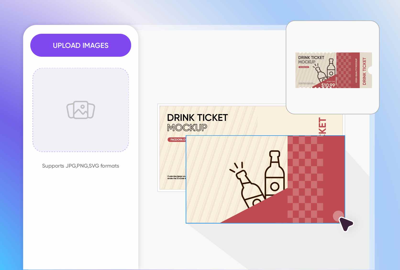 Custom design for branding and visual appeal