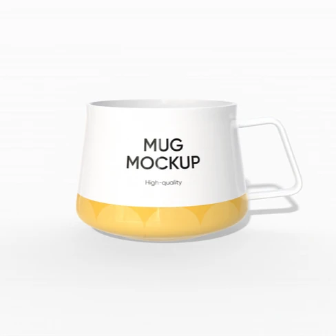 6 oz coffee mug mockup