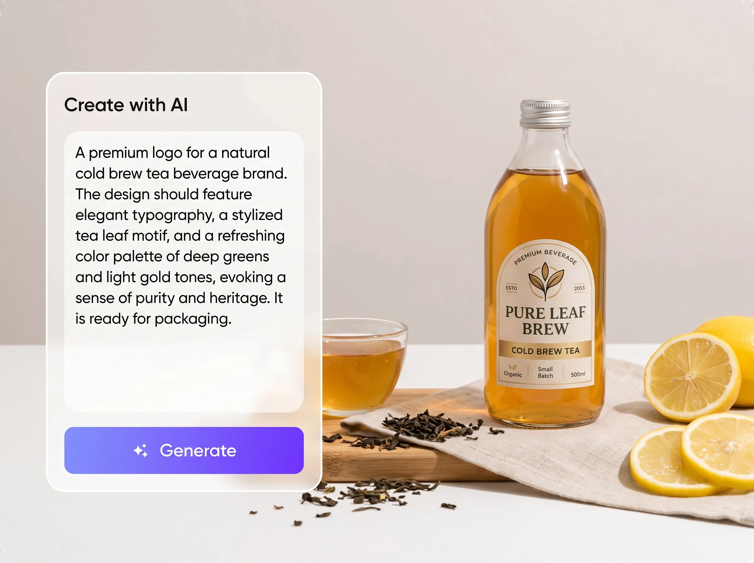 Start from a real drink brief