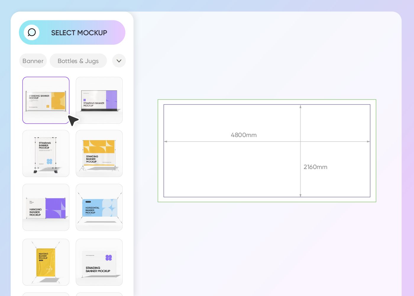 Step 1: Choose a banner style