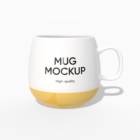 Cafe mug mockup
