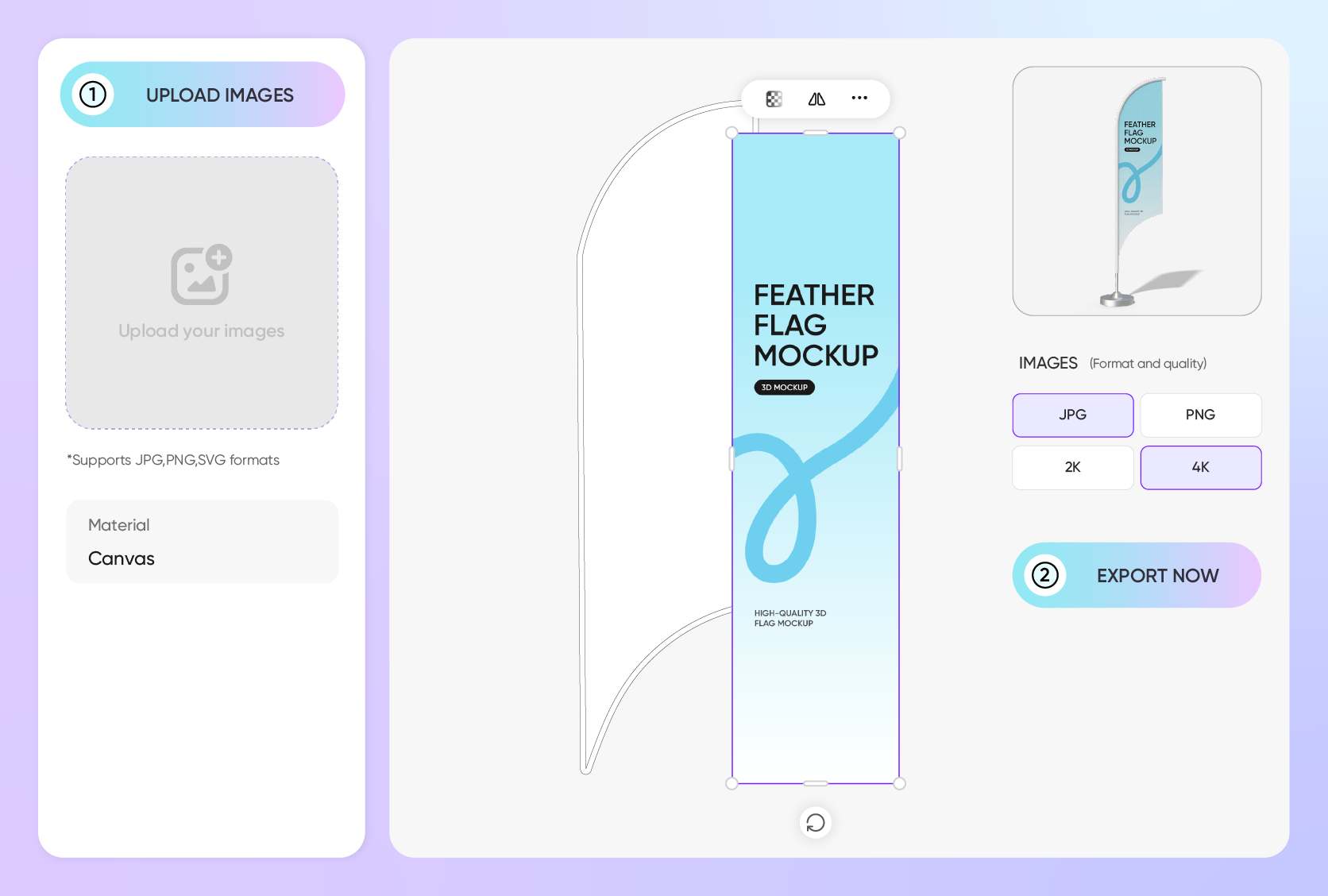 Choose the perfect design to create impact
