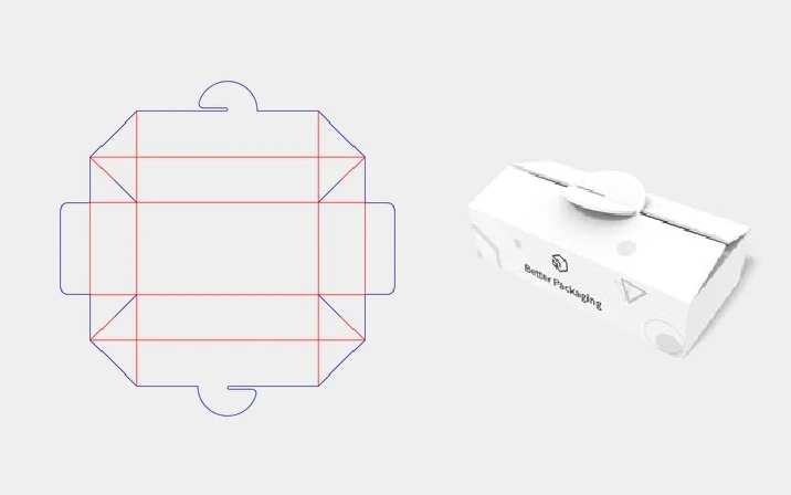 Triangle cake slice template
