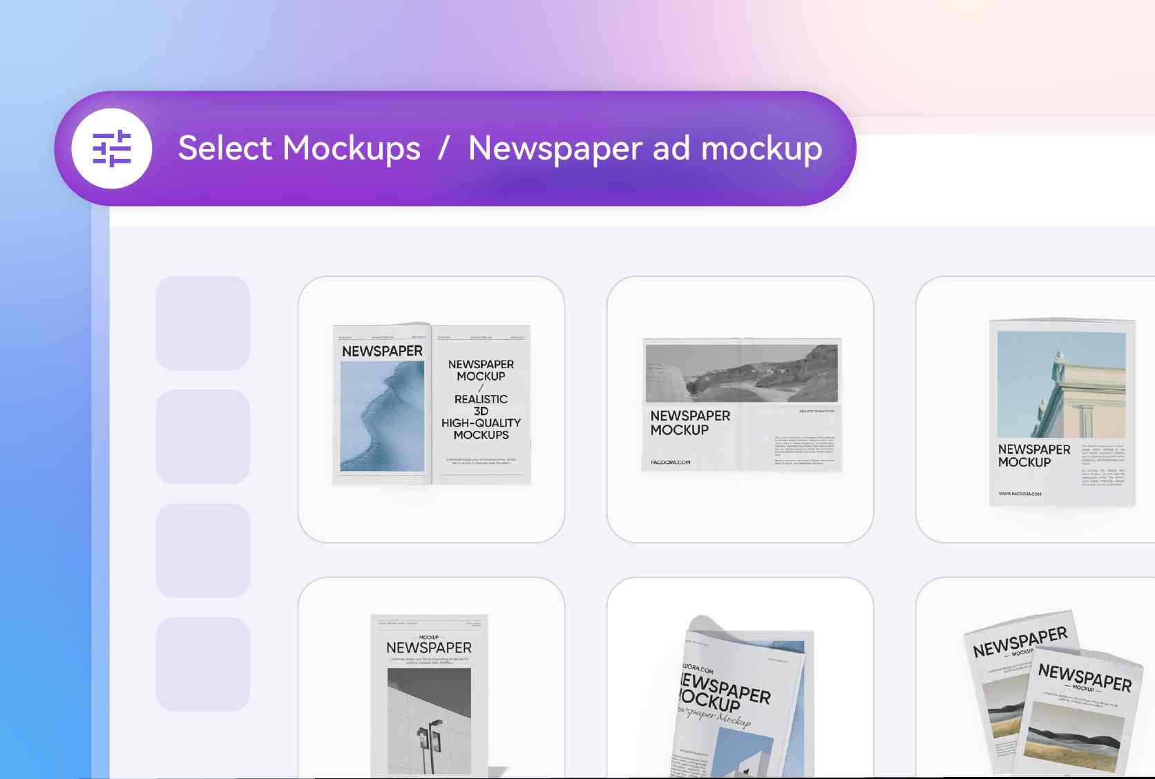 Varied newspaper layouts for every publication