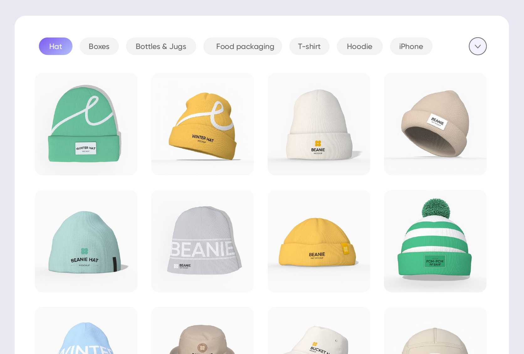 Pick a style that reflects your taste