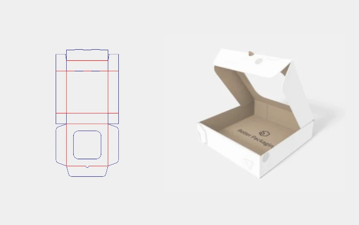 Corrugated pie boxes