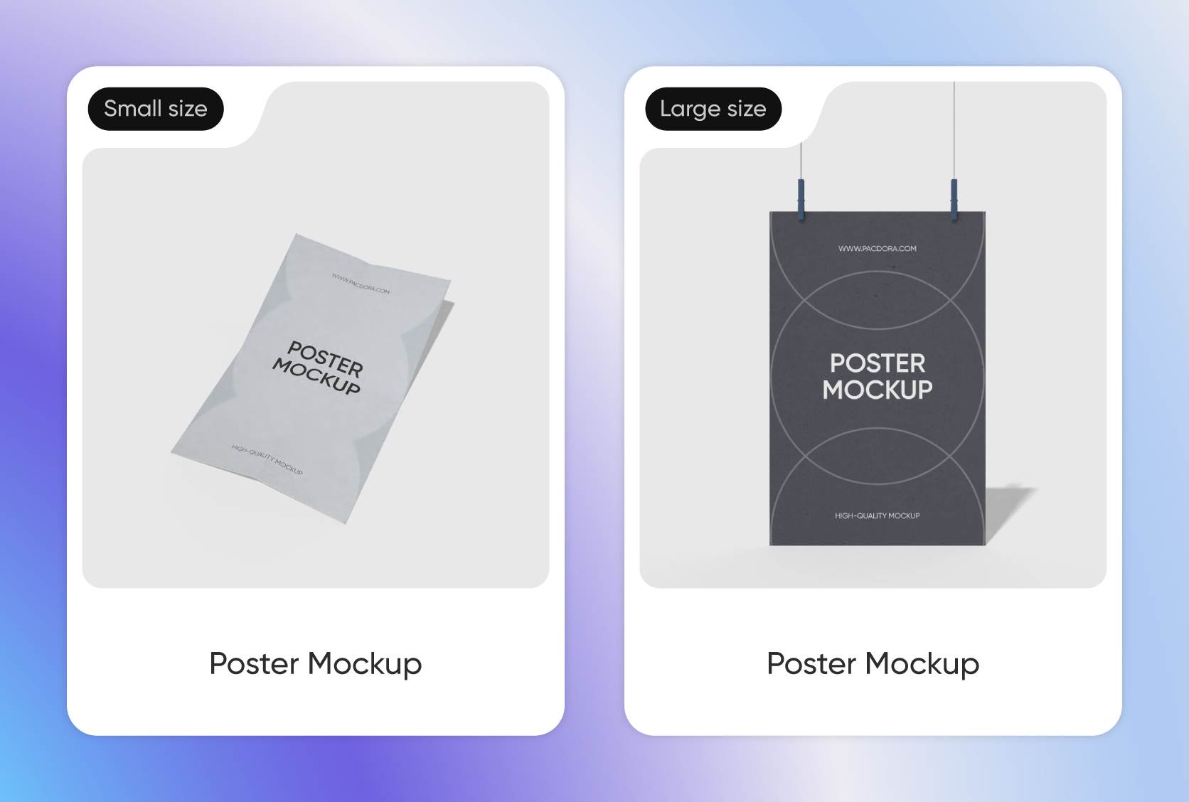 Select the perfectly matched poster size 