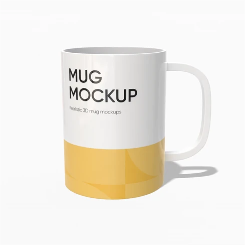 14oz coffee mug mockup
