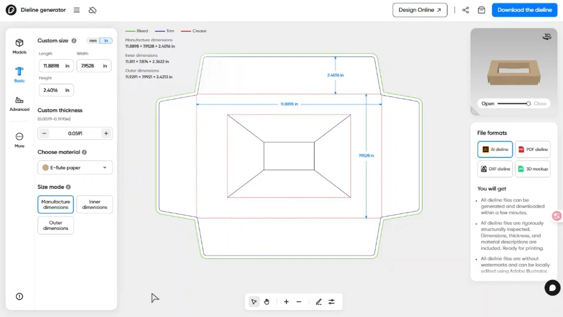 How to create your custom box insert easily?