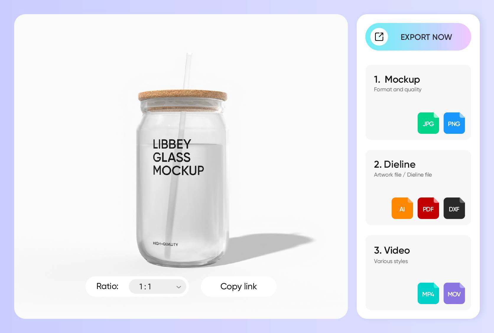 HD images for a polished presentation