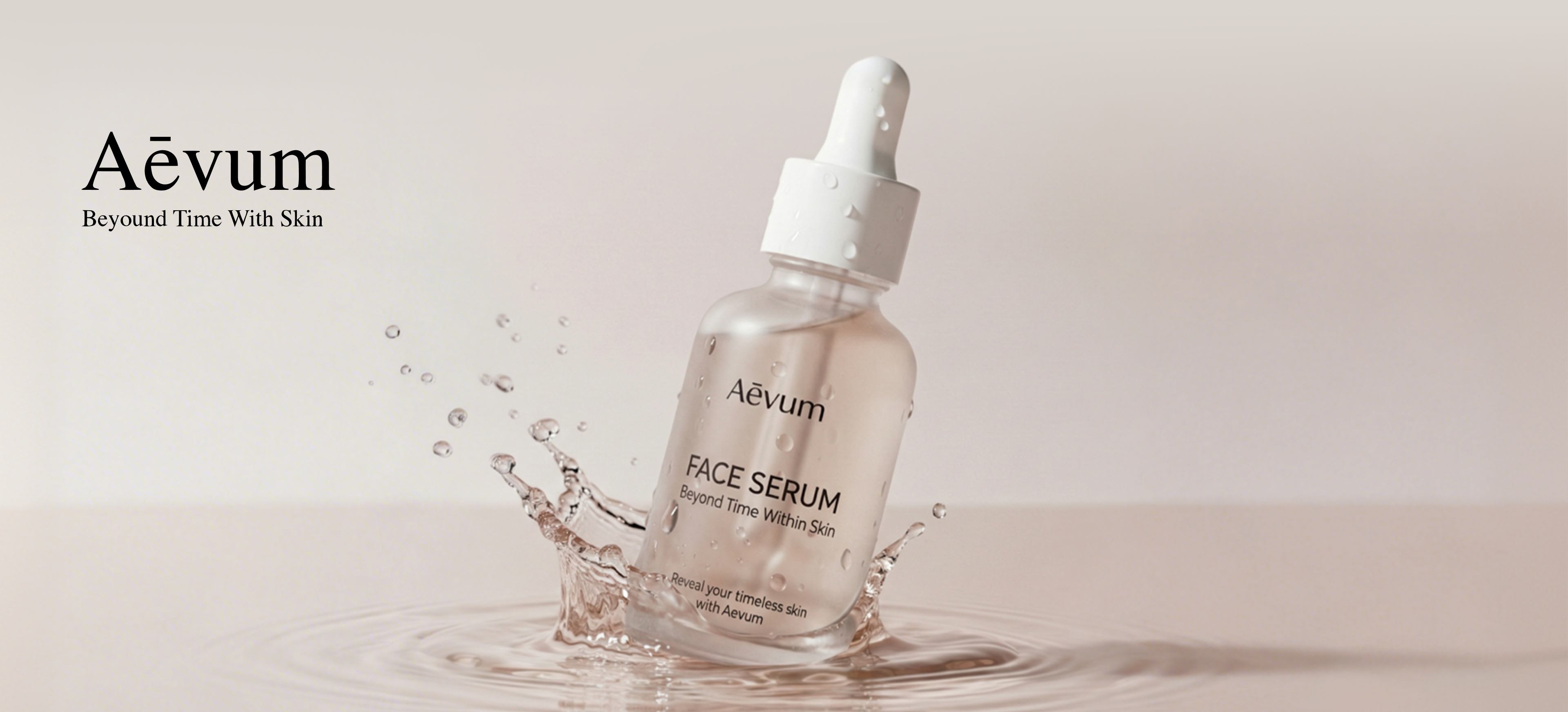 Packaging design of Aēvum Cream