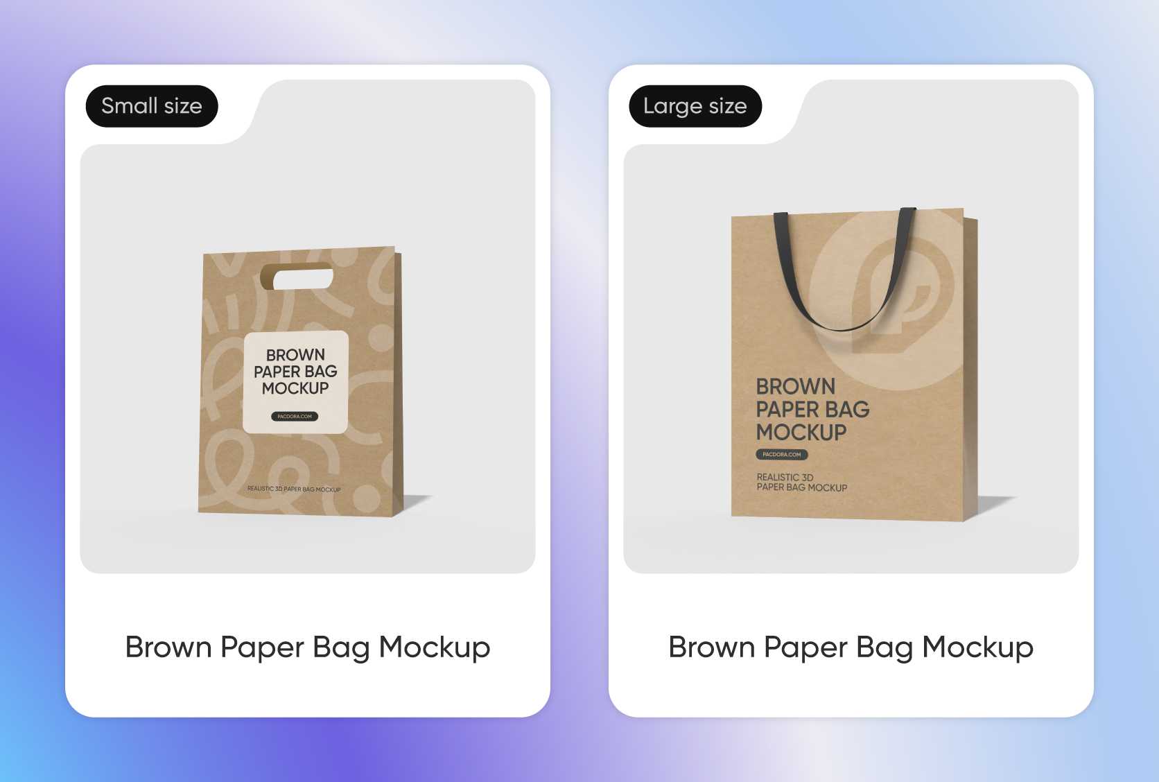 Size that comfortably suits your packaging needs