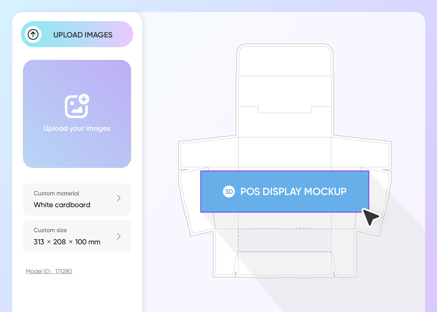 Step 2: Upload design and customize