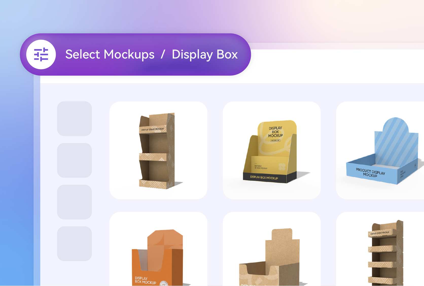 Explore diverse printed display box styles