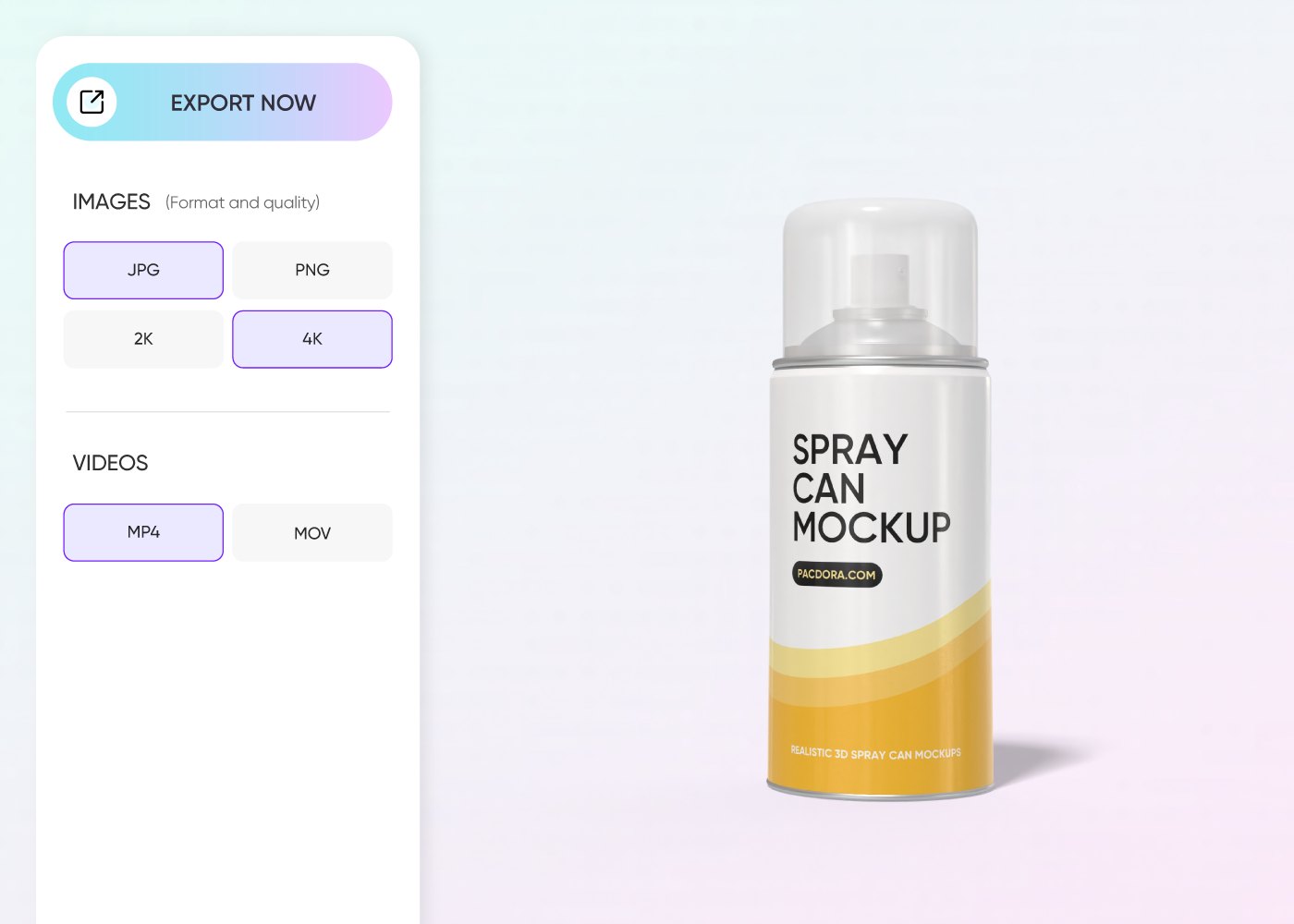 Download your design mockup