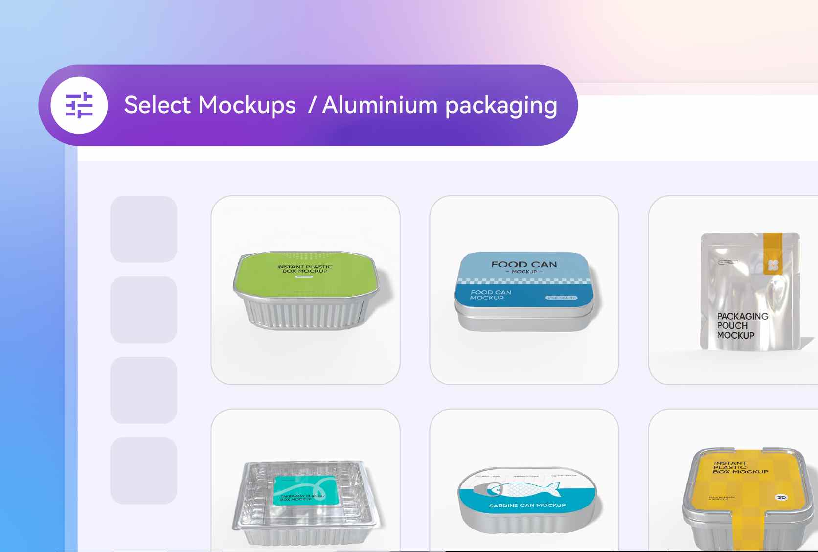 Select distinct custom aluminium packaging styles