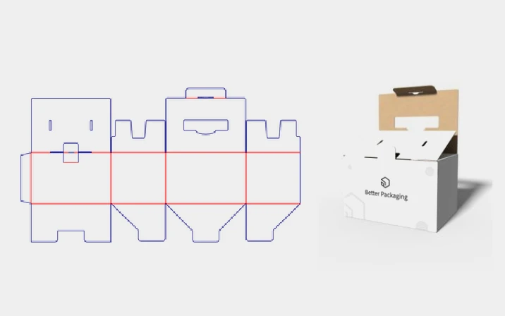 Tuck end beverage packaging