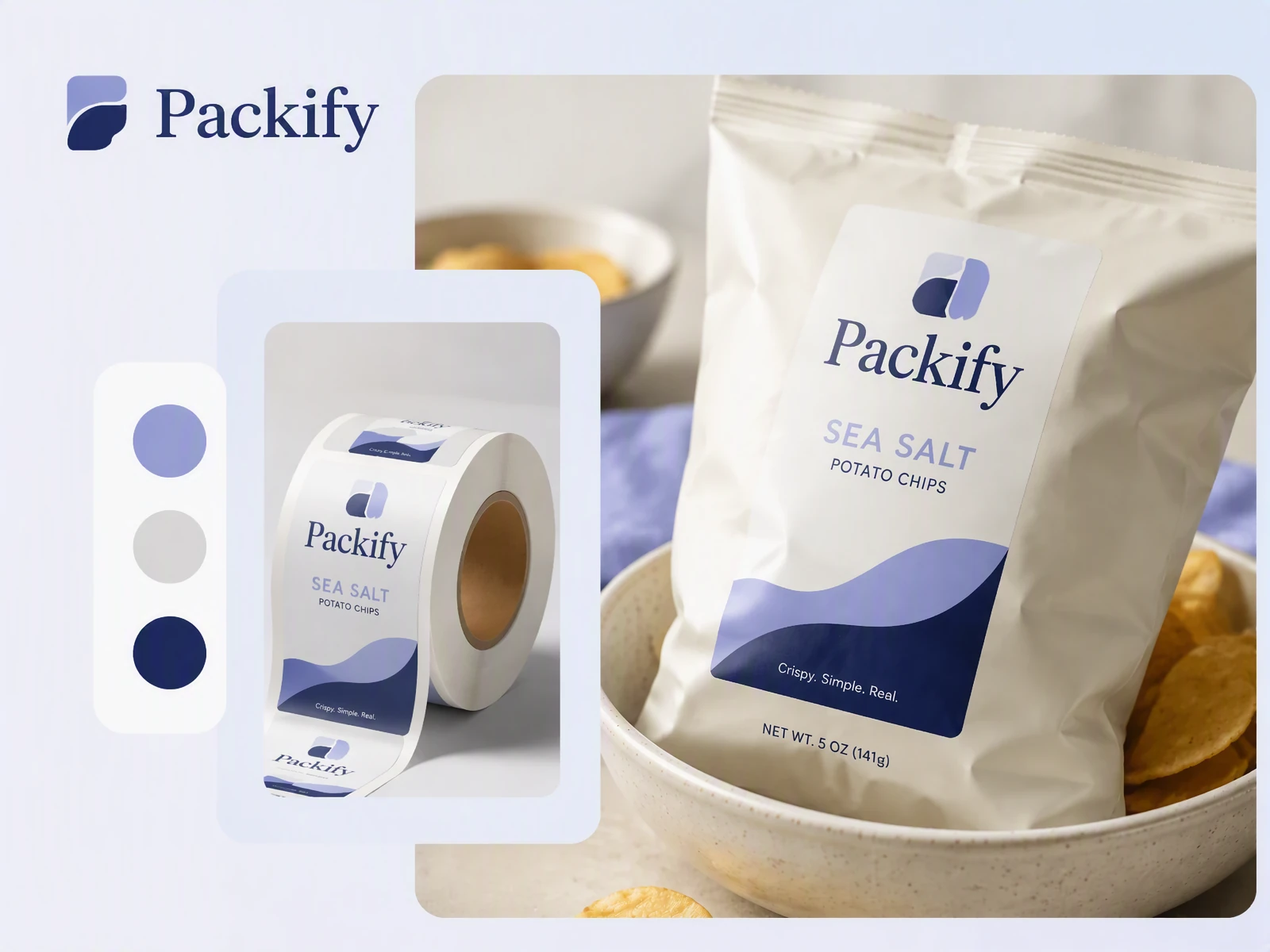 Preview a complete packaging style