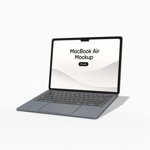 13inch Mac Book Air mockup