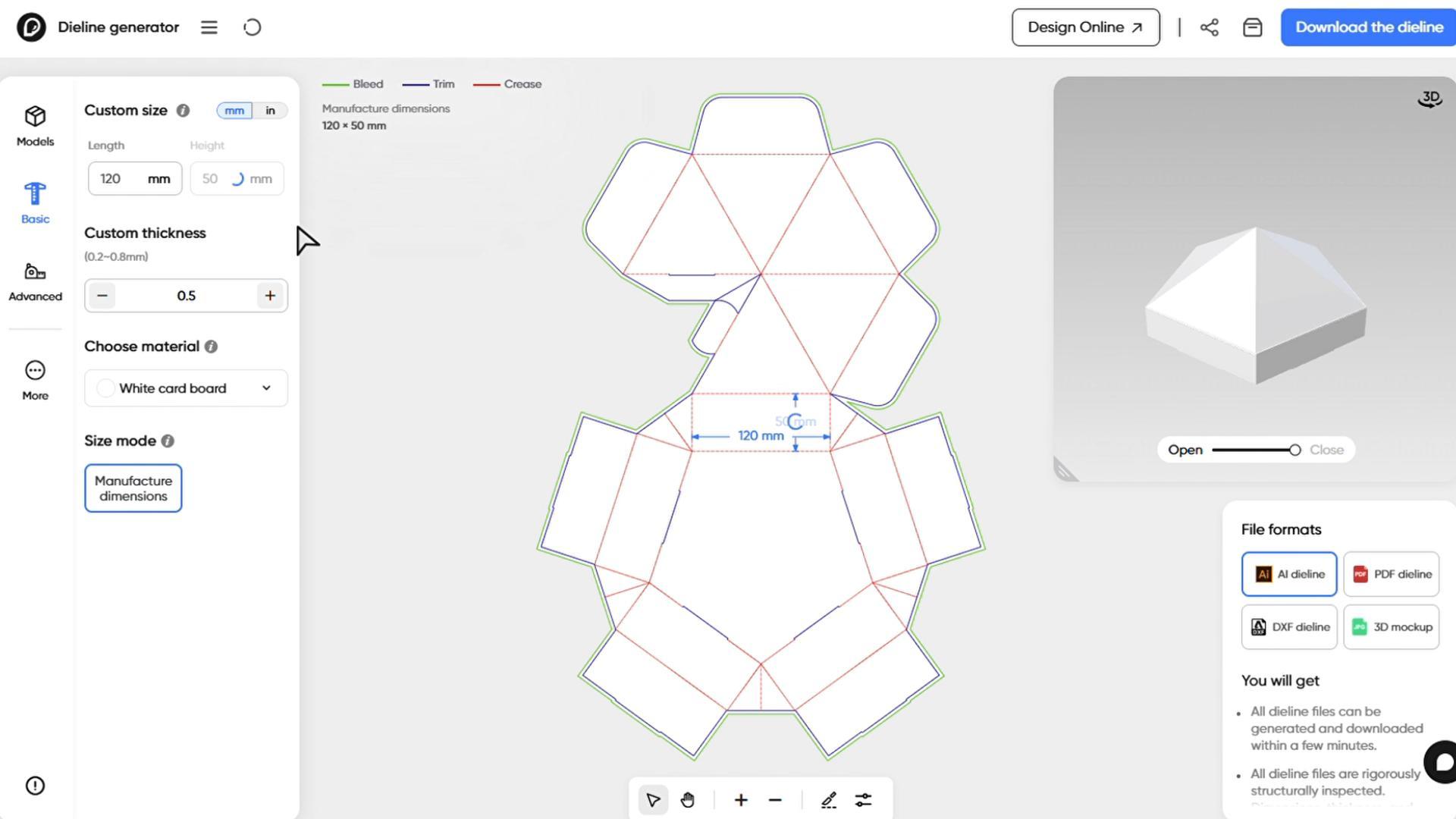 How to create a chocolate frog box template?