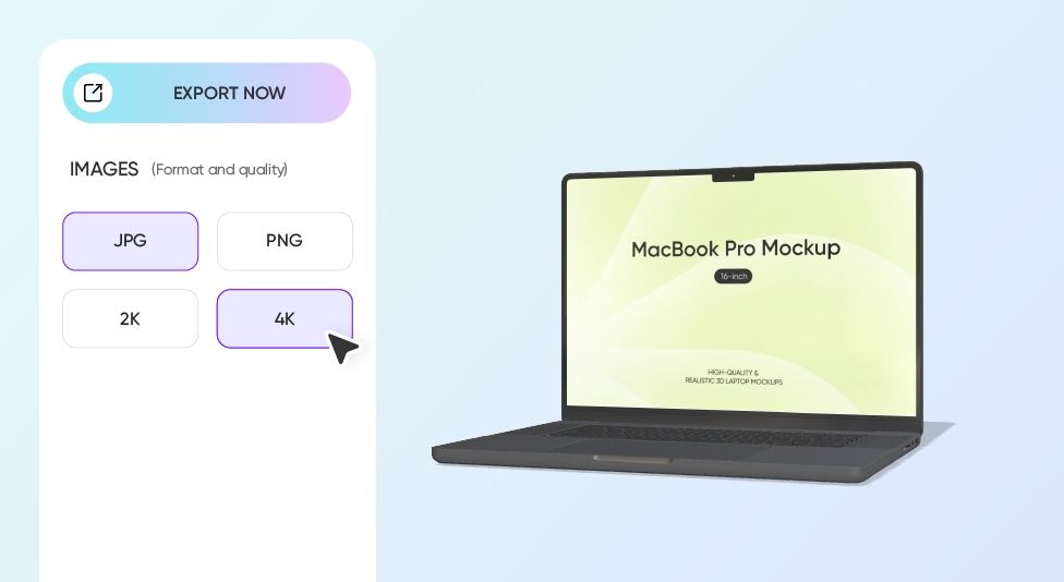 Step 3: Download your finished mockup