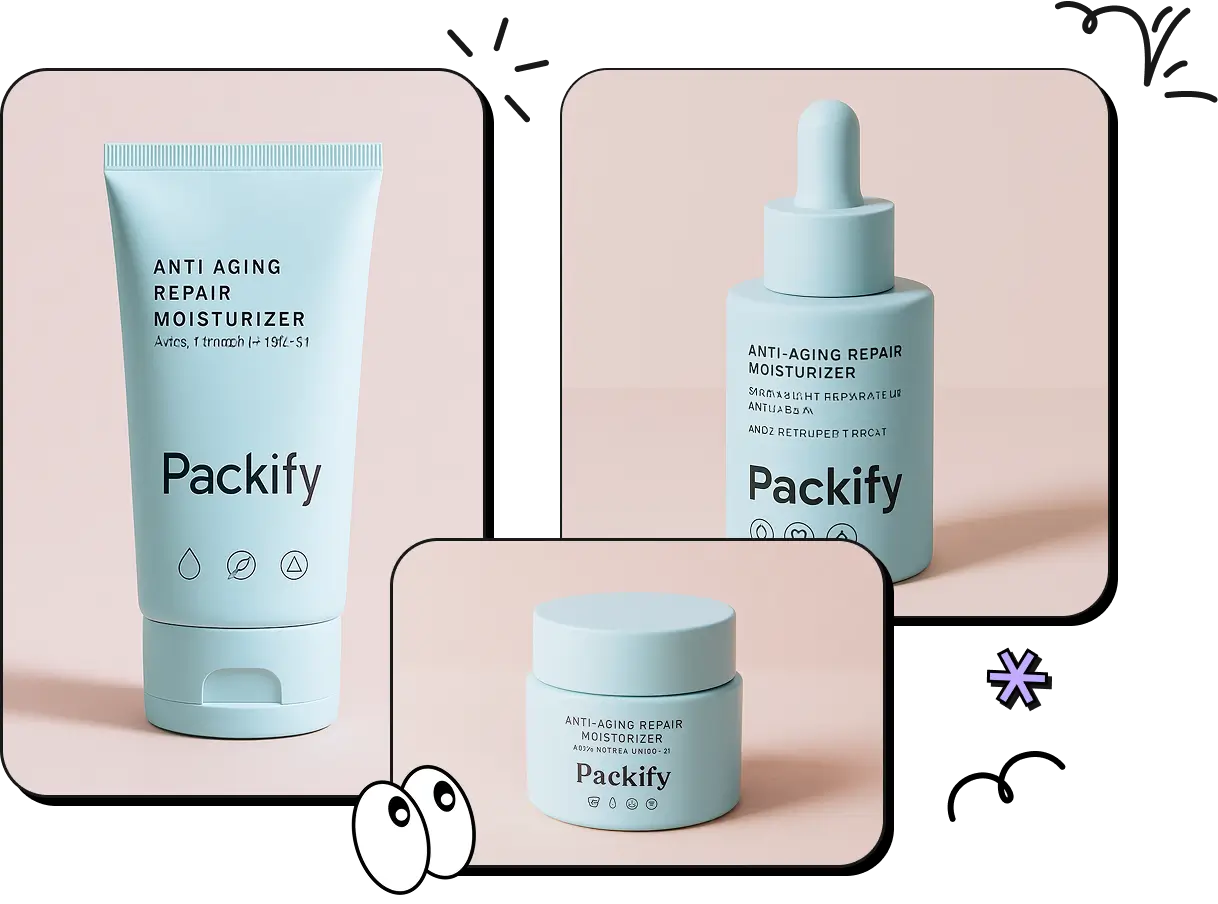 Design one cosmetic look, scale it all