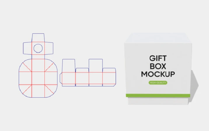 Perfume box template
